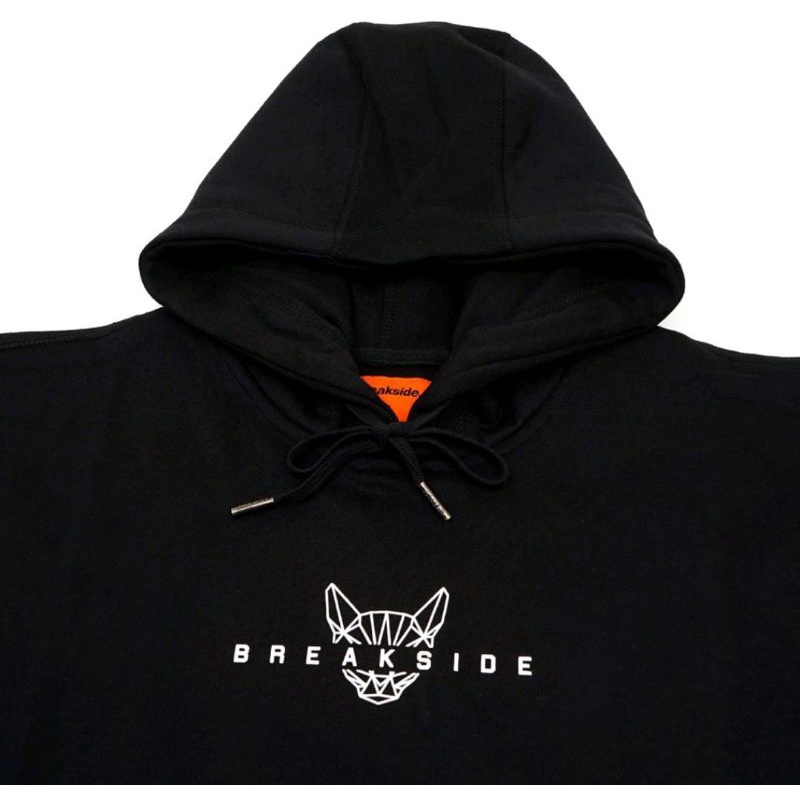 BREAKSIDE Hoodie Calm Wolf - Black
