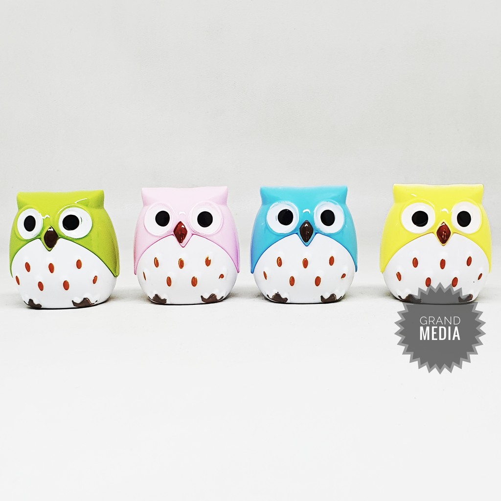 

[GRAND MEDIA] SHARPENER / RAUTAN FANCY MOTIF OWL 2 LUBANG