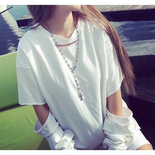 kaos floral bunga atasan wanita zara fashion blouse kaos tebal import