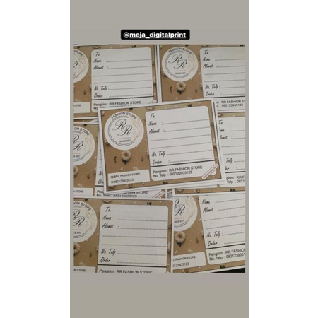 

Label Pengiriman Murah