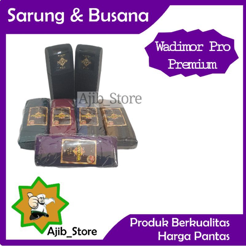 (KHUSUS GROSIR) SARUNG WADIMOR - Motif Tiga Dara Pro 3 Delhi Manik Manik Kembang Hawai Padang Bali m