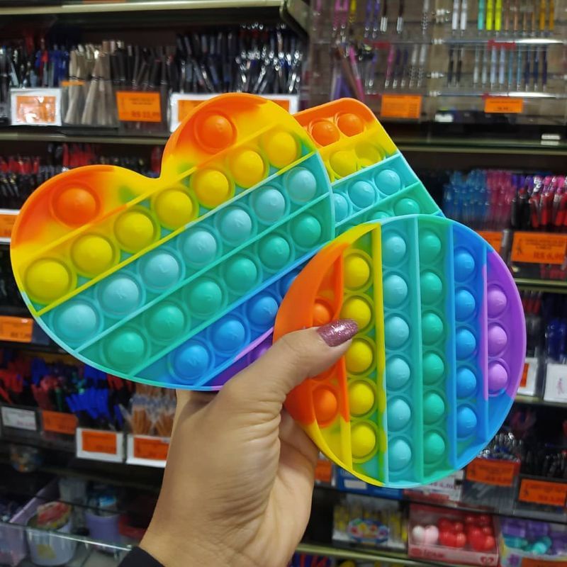 Pop It Mainan Anak Toys Bubble Kids Mainan Pop it Murah Rainbow Pop murah-3