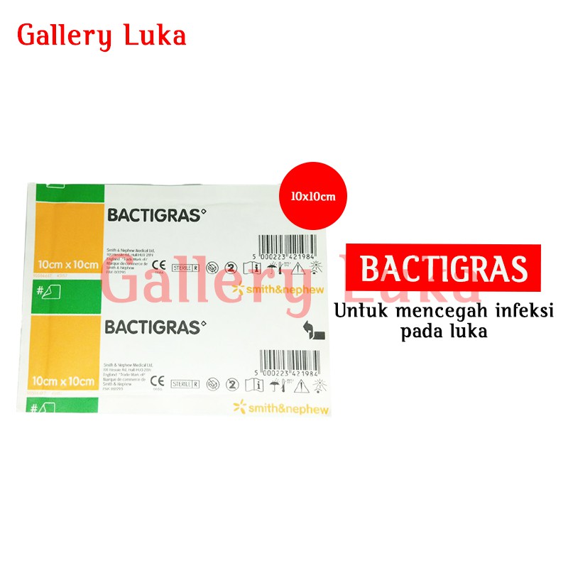 Bactigras 10x10 Dressing