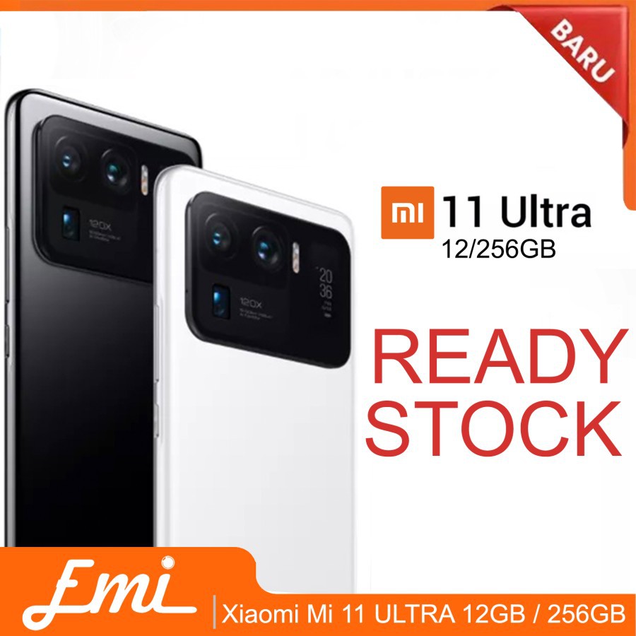 Xiaomi Mi 11 Ultra 12 256 Sd888 12gb 256bb Garansi Black Ceramic Indonesia