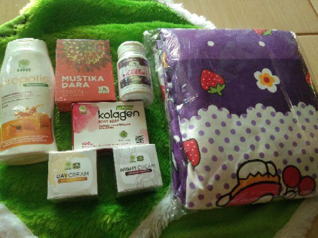 Sprei Motif Green Spongebob