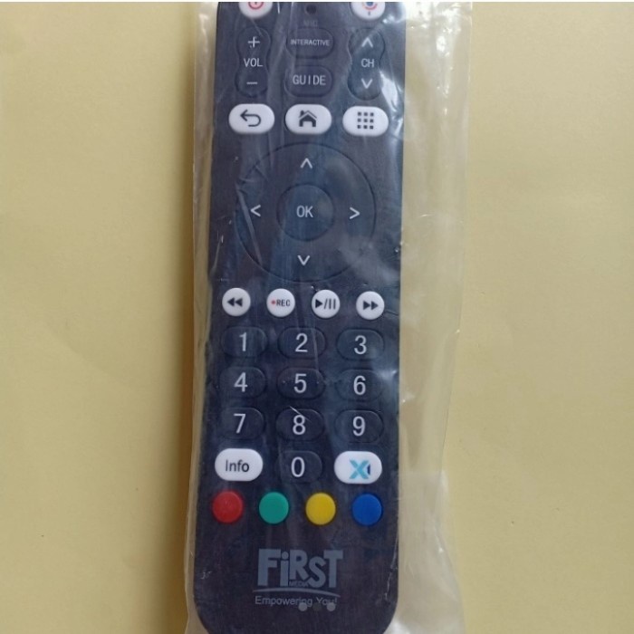 Mudah Remote Stb First Media X1 Interactive Smart Box 4K Asli Original Hemat