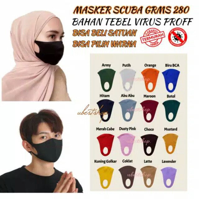 MASKER SCUBA / MASKER SCUBA MURAH / MASKER SCUBA POLOS