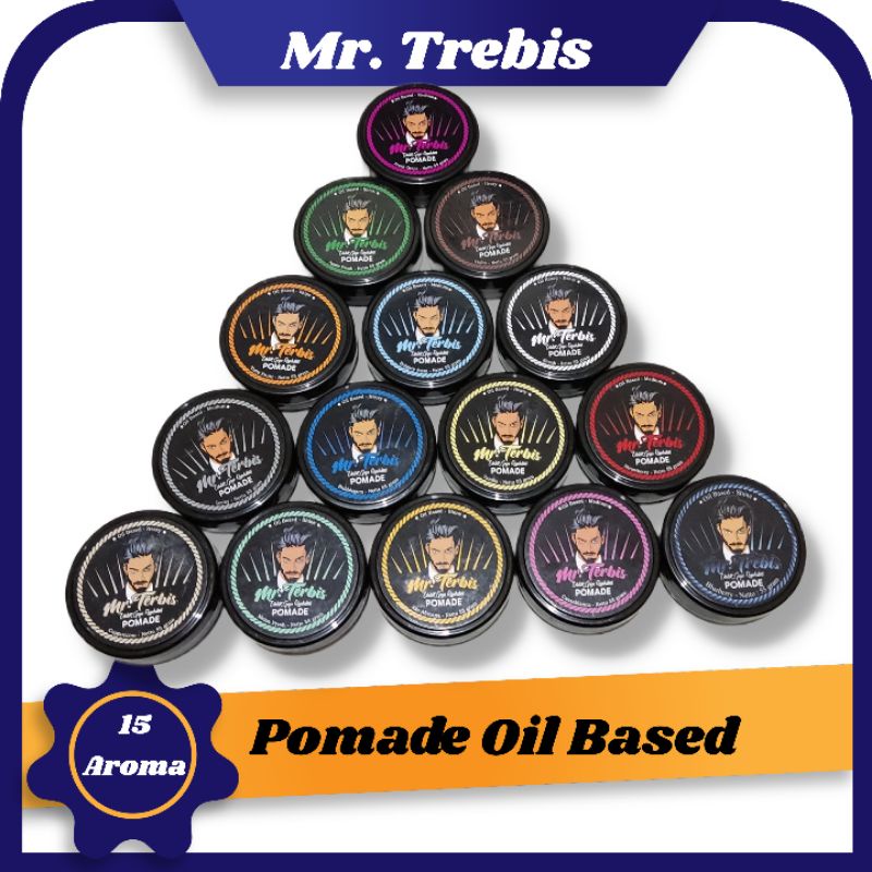 Minyak Rambut Pomade Oil Based Mr. Terbis 55 Gram Grosir