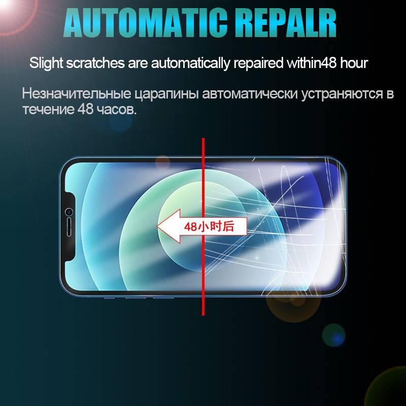 30000D Full Cover Front Back Screen Protector For iPhone 13 Pro Max Mini 13Pro Max Hydrogel Film Not Glass