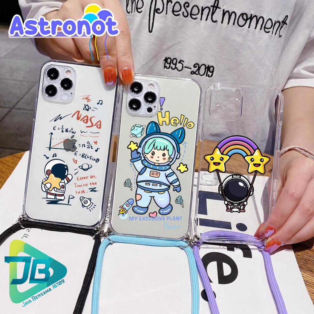 SOFTCASE SLINGCASE LANYARD BENING ASTRONOT OPPO VIVO XIAOMI SAMSUNG REALME IPHONE ALL TYPE JB4722