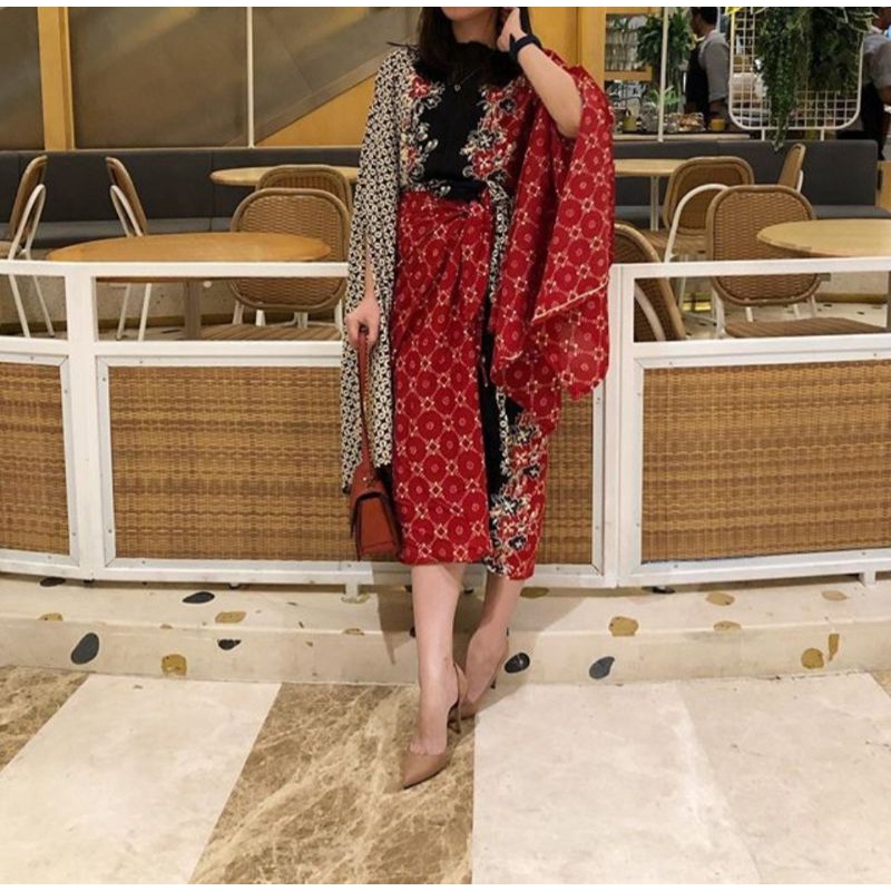 malayu set-paris 3d, preloved