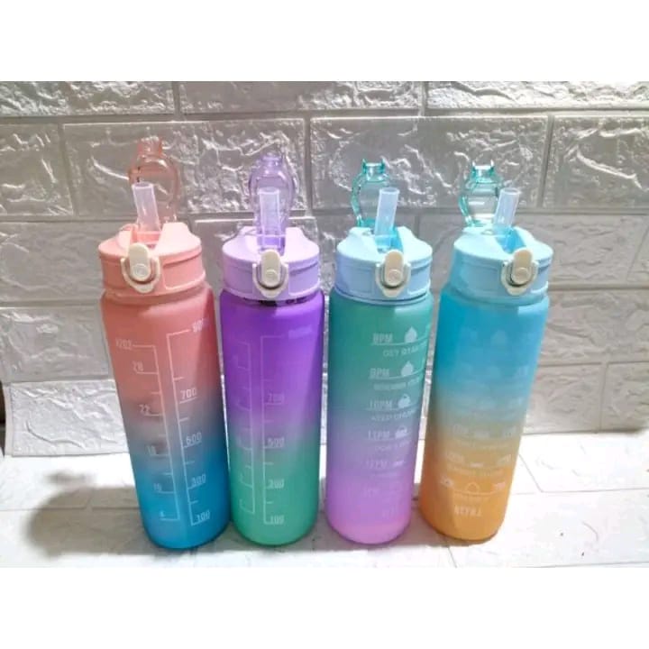 BOTOL MINUM PELANGI 1 LITER