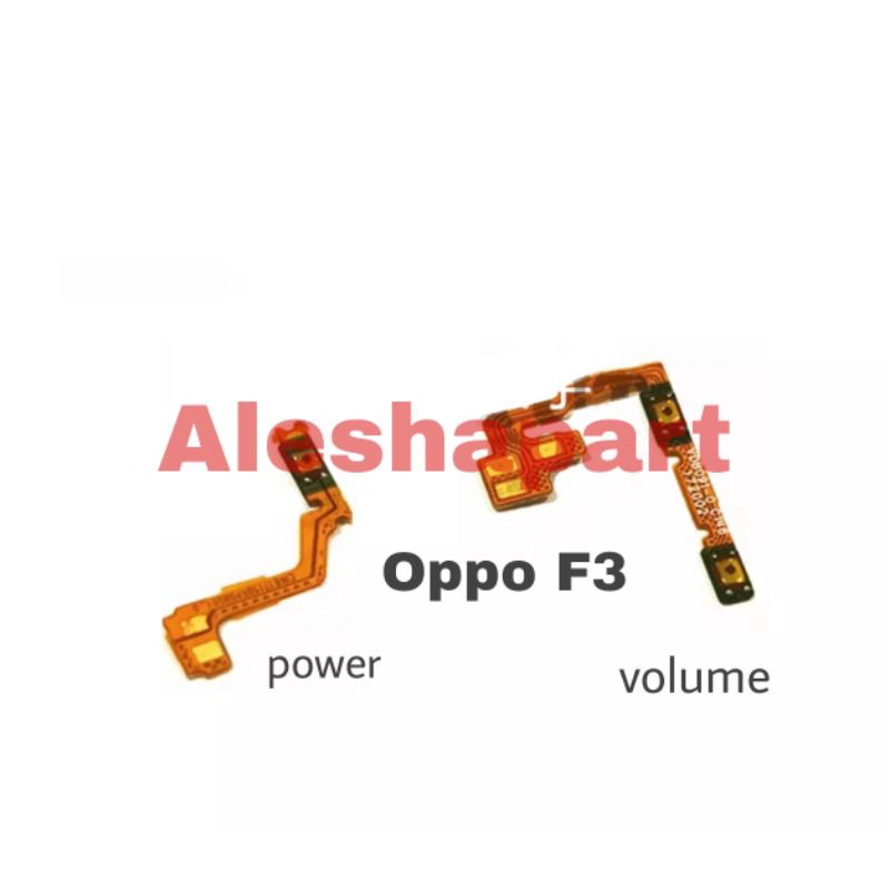 FLEXIBLE ON OFF / POWER + VOLUME OPPO F3