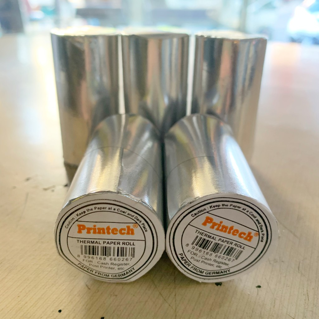 

Kertas Thermal Struk Kasir Printech 57x30 / 57 x 30 mm