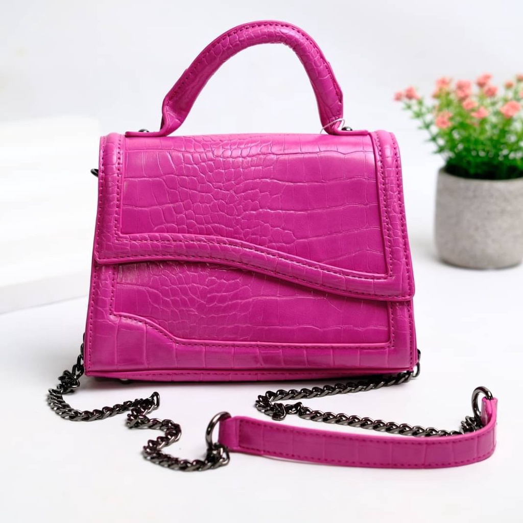 TAS WANITA SELEMPANG RANTAI Z336 SLING BAG PREMIUM IMPORT