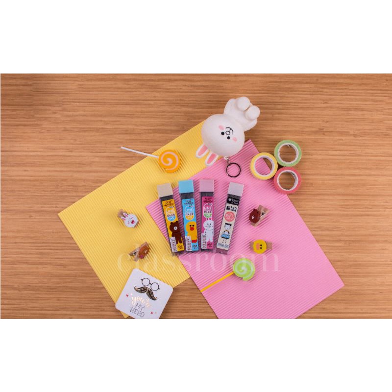 

CLASSROOM isi pencil mekanik 2B 0.5mm/isi pencil motif line