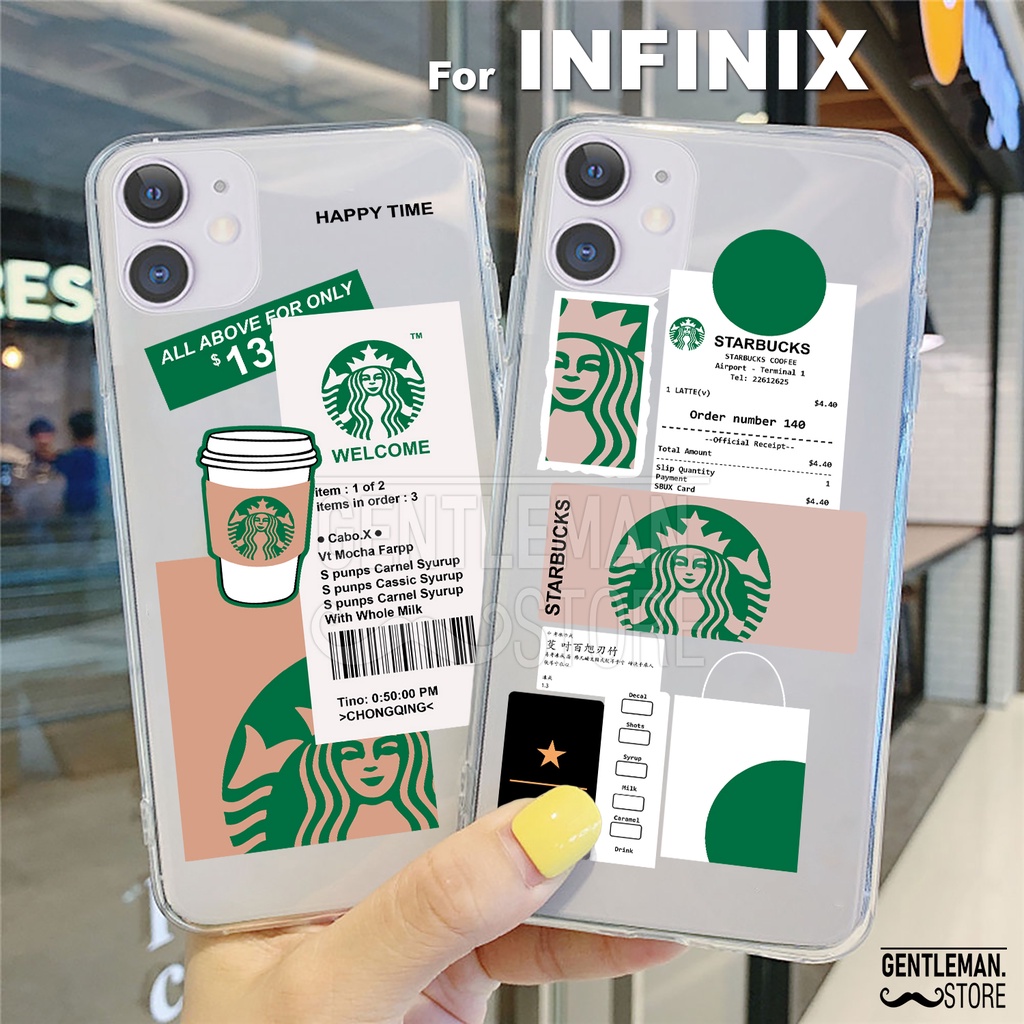 CASE CLEAR PRINT INFINIX HOT 10 HOT 10S HOT 10 PLAY HOT 11 PLAY HOT 11 HOT 11S NFC HOT 8 X650C HOT 9 PLAY NOTE 11 NFC NOTE 11 PRO NOTE 11S NOTE 8 SMART 5 SMART 6