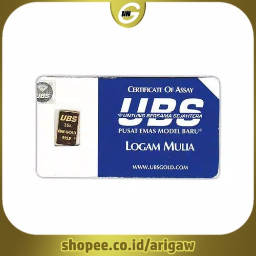 Logam Mulia 1 Gram - Emas UBS