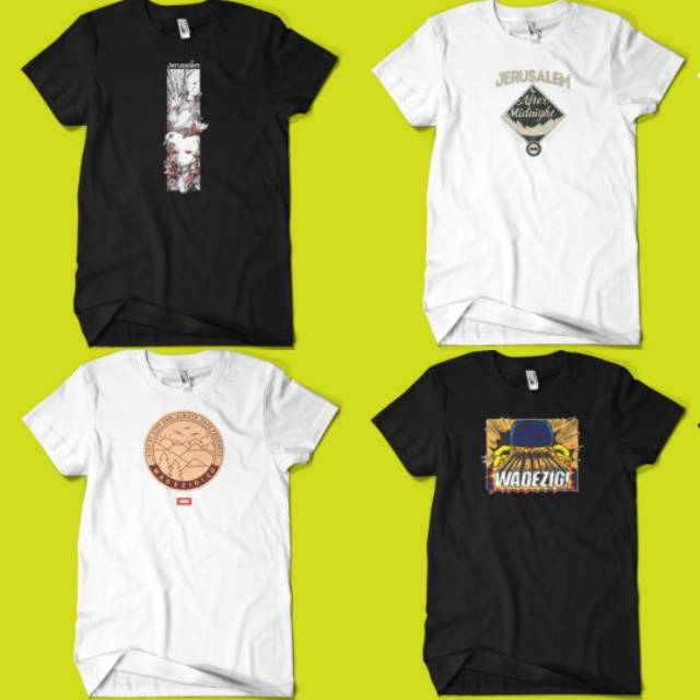 KAOS DISTRO KEREN WADEZIG! JERUSALEM BEST SELLER