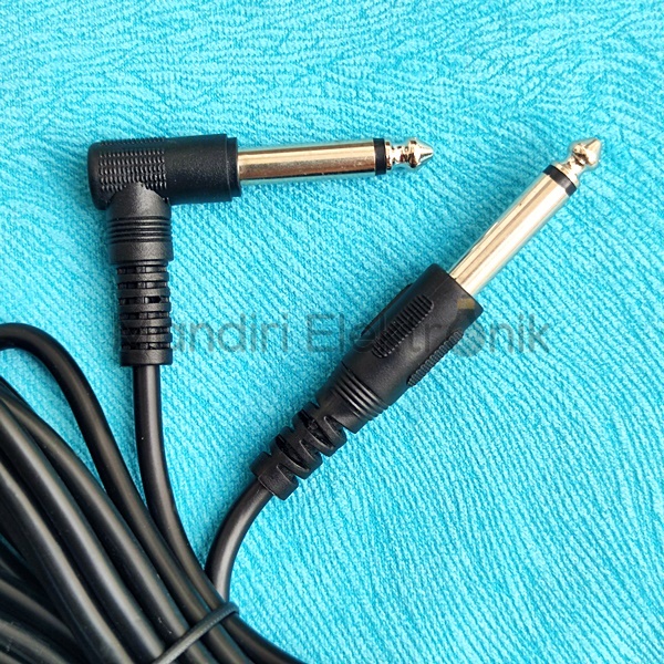 Kabel Jack Gitar Dan Bass 3 Meter - Jack Bass - Jack Akai to Akai Mono - Jek Gitar 3m