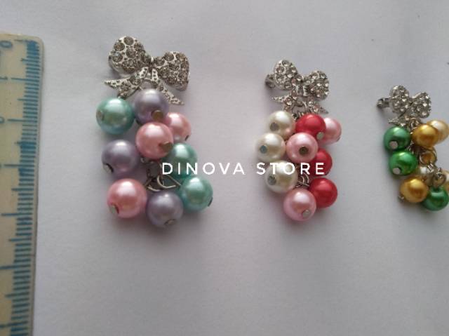 Bros dagu simple mutiara bross dagu peniti hijab bros murah/bros dagu cantik by dinova store