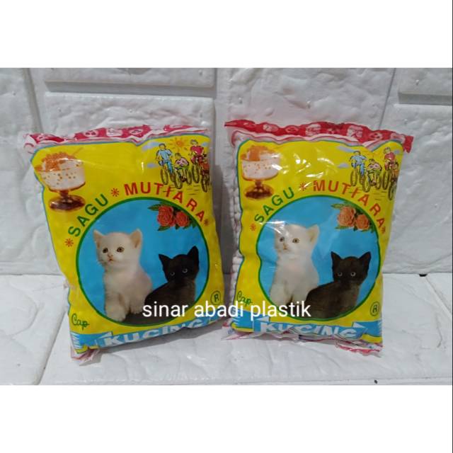 

Sagu Mutiara Cap Kucing 100gr