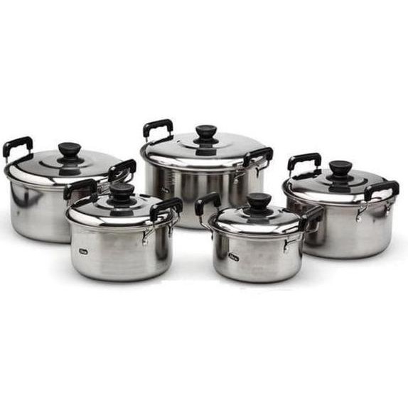 Terupdate// PANCI SET STAINLESS HOMELUX SUSUN 5 ,..,..,