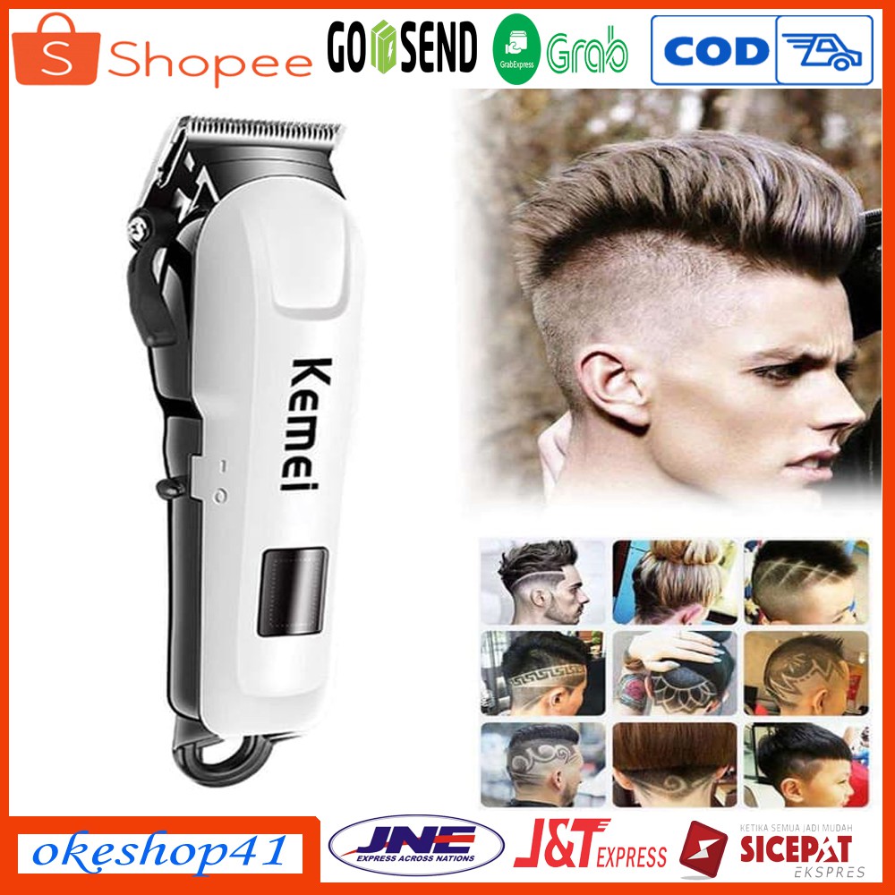 Kemei KM-809B Alat Cukur Rambut Hair Clipper