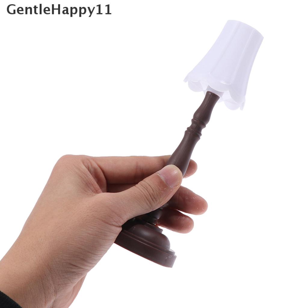 Gentlehappy Mainan Miniatur Lampu LED Skala 1: 12 Untuk Aksesoris Rumah Boneka