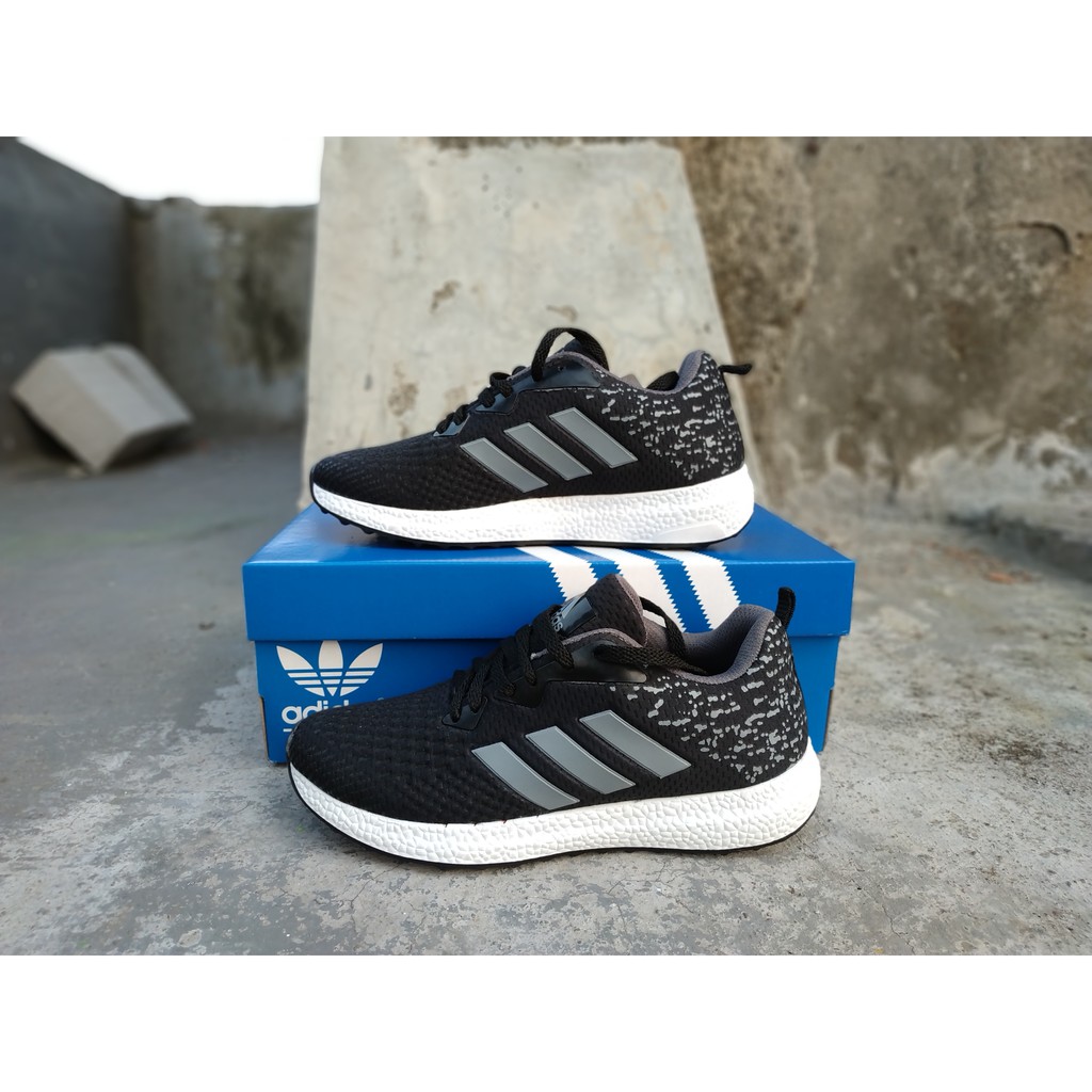 sepatu adidas nero sneakers running olahraga sport jogging pria wanita made in vietnam