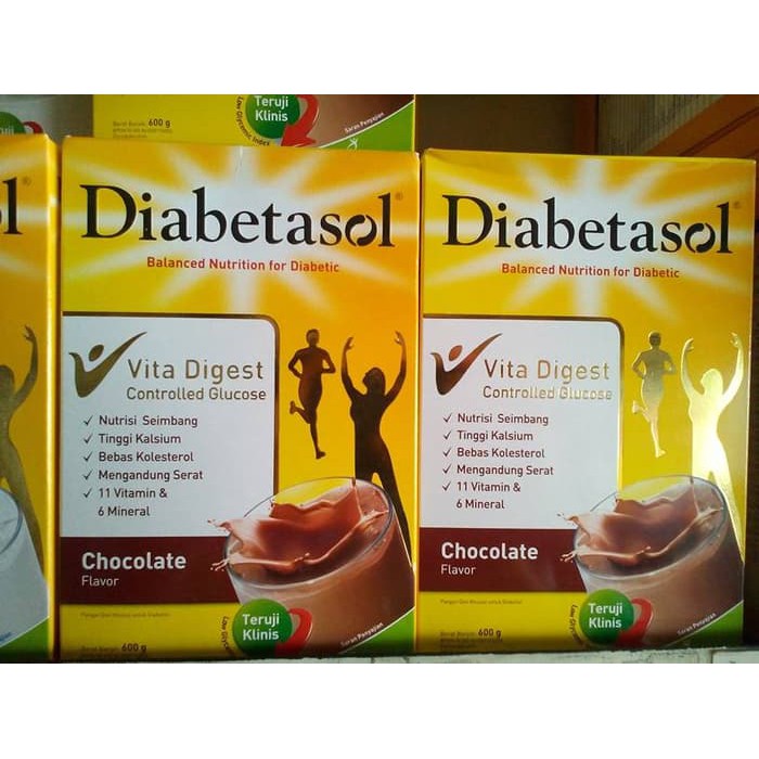 SUSU DIABETASOL COKLAT 600 GRAM