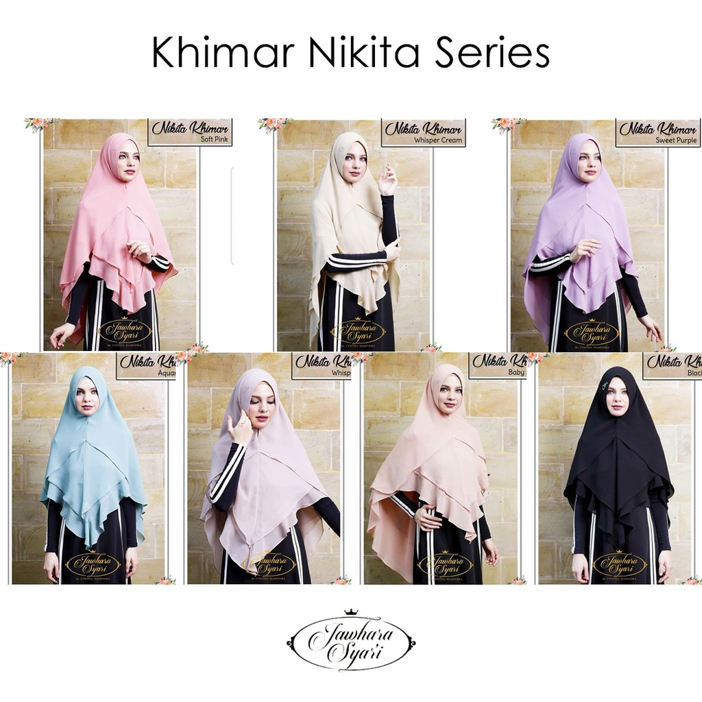 JAWHARA SYARI - KHIMAR NIKITA SERIES
