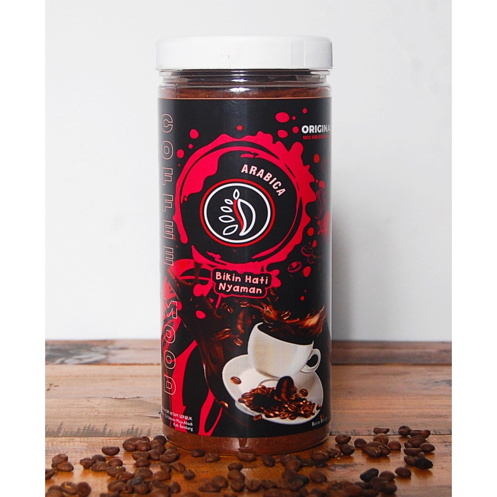 

Kopi Bubuk Arabica 500gr 100% Asli Jawa Barat - Coffe Mood