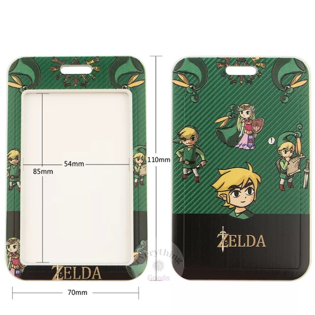 

Everything Goods - BH000070 The Legend of Zelda Badge Holder ID Card Holder Name Tag Lucu