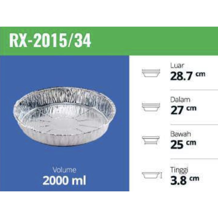 Aluminium Tray / RX 2015 / Aluminium Cup