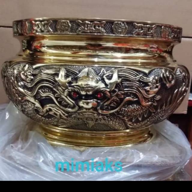 Hio lo Hiolo Kuningan Taiwan 10,5" tanpa kuping naga