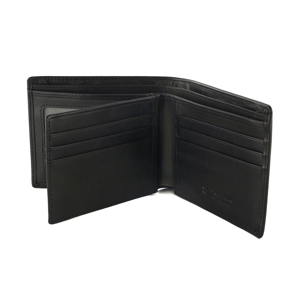 TOKOKOE - Dompet Pria model Tidur bahan Kulit Premium Dompet Lipat - David Jones 38-918 Black
