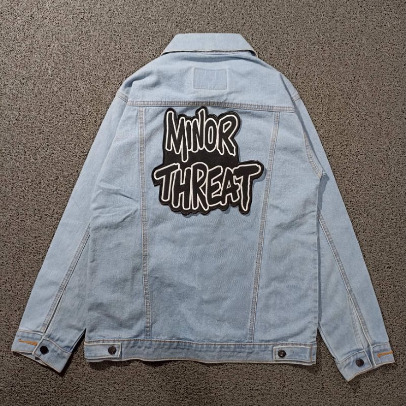 BACKPATCH BORDIR MINOR THREAT BIG SIZE PREMIUM