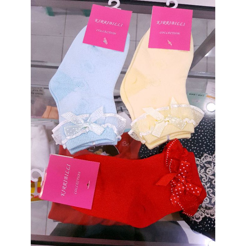 kaos kaki import renda anak cewek 2 tahun