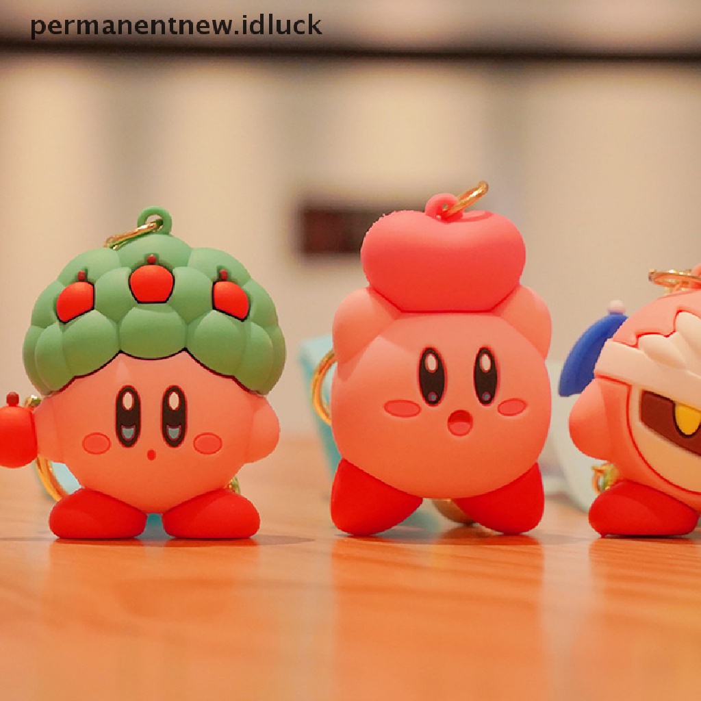 Gantungan Kunci Bentuk Kartun Anime Kirby Untuk Aksesoris Tas