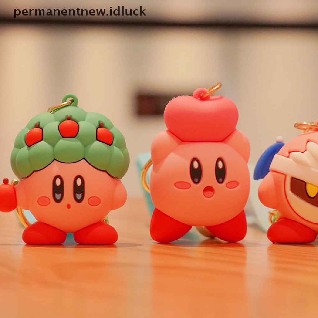 Gantungan Kunci Bentuk Kartun Anime Kirby Untuk Aksesoris Tas