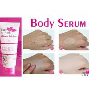 Perawatan Tubuh Fair N Pink Whitening Body Serum Ampuh | Kesehatan | Aman | Bestseller | Sale |