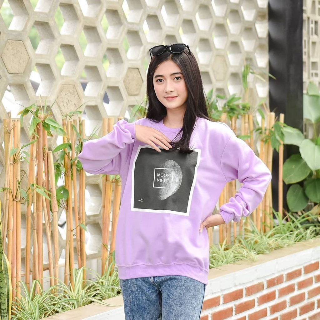 Nara Grosir - Moon Night Sweater l Sweater Pria dan Wanita