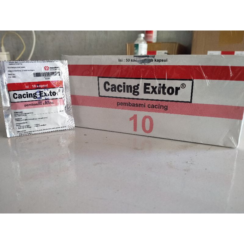 Cacing Exitor 10 Kapsul