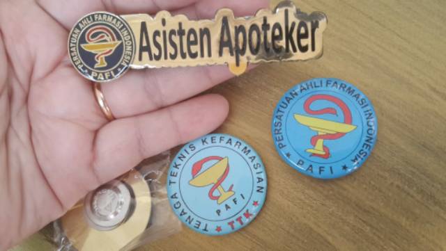 Pin  asisten apoteker / pin PAFI / (magnet)