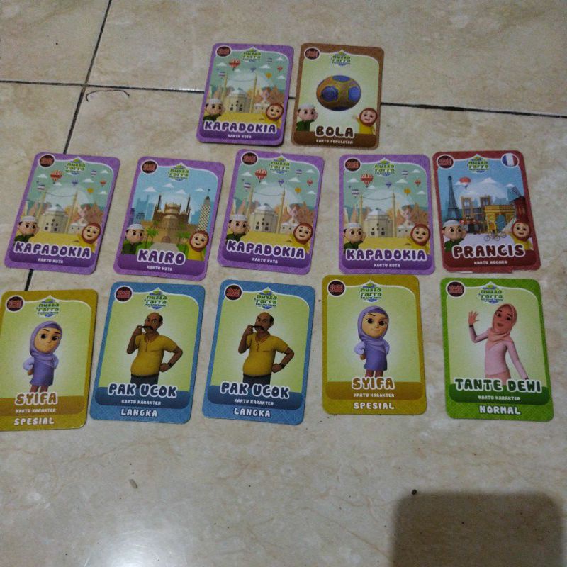 kartu nussa dan rara