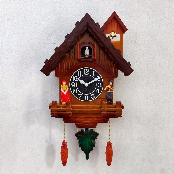 Jam Dinding Unik Antik Cuckoo Kikuk klasik Bunyi Burung Kikkuk Bandul Best Seller