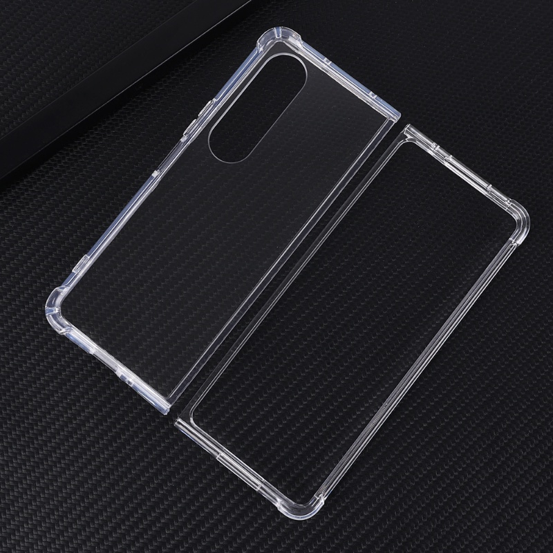 Case Pelindung Transparan Shockproof Ultra Tipis Untuk Samsung Galaxy Z Fold 4