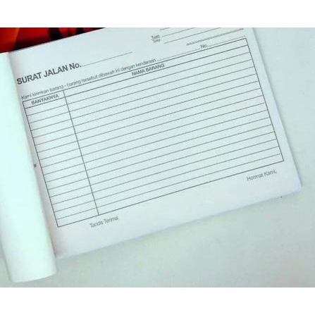 

✶ BUKU SURAT JALAN PAPERLINE 3 PLY / 3 RANGKAP (10 PCS) ❆