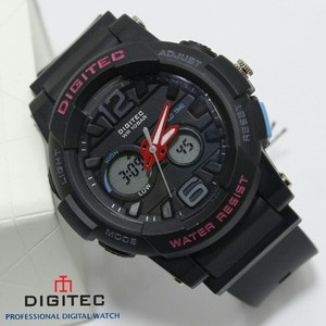 Jam Tangan Wanita Digitec Original DG 2073 Black